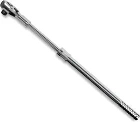810023 Abn 3/4 Inch Drive Industrial Extendable Ratchet - 24 To 39in Telescoping Lockin