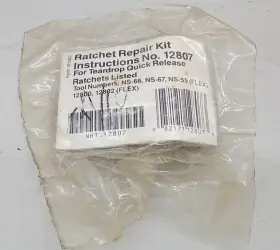 12807 Allen 082171128134 1/2 Inch Drive Ratchet Repair Kit Teardrop Quick Release 1 Usa