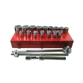 07880 Anchor Brand 21-pc Socket Set 3/4 In 12 Point Sae - 1 Per St