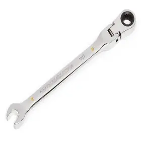 86708 Apex Tool Group 4 Degree Swing Arch 12 Point Flex Head Ratcheting Combination Wrench - 8mm