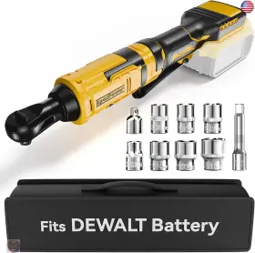 3303 Apexpower 3/8 Inch Cordless Ratchet Wrench For Dewalt 20v Max Battery 88ft-lbs