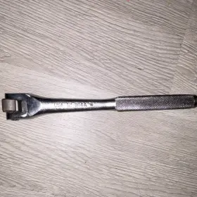 Armstrong 12-314a Usa 1/2 Inch Drive Reversible Ratchet Wrench Knurled Handle