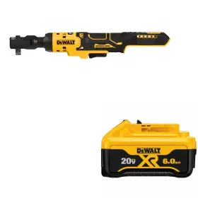 Dcf513b Black & Decker 1 Dcb206 Dewalt Atomic 20v Max Ratchet With Free Xr 6ah Battery Pack