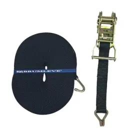 Brumleve 810038390321 Center Ridge Strap Kit With Ratchet/s Wire Hook 1 Inch X 46 Feet