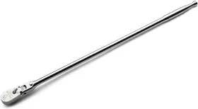 Cp90c38fxl Capri Tools 3/8 Inch Drive Fine 90-tooth Locking Flex-head Ratchet Extra Long Ch