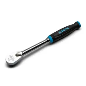 Capri Tools Cp90s38 3/8 Inch Drive Fine 90-tooth Ratchet Ergonomic Black