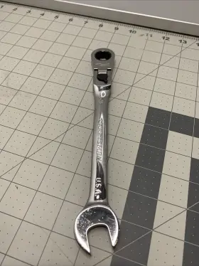 42475-gk-e Craftsman Flex Combo Wrench 5/8 Inch 12pt #42475-gk-e Ratcheting Locking Vintage