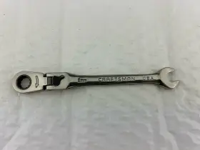 42477-gk-f Craftsman Vtg 8mm Locking Flexhead Ratcheting Wrench Usa