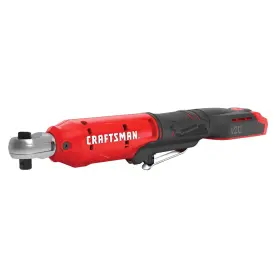 Craftsman 885911717908 New Cordless Brushed Ratchet V20 Tool Only 3/8 Inch With Led Light 300 Rpm