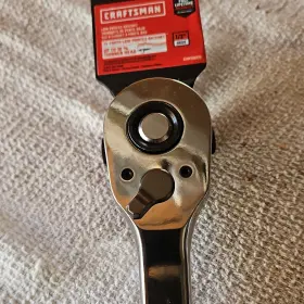 Cmht81723 Craftsman Low Profile Ratchet 1/2 In Drive Silver