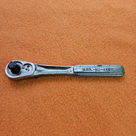 Ku-44811 Craftsman Vg-44811 Vintage 3/8 Inch Drive Quick Release Ratchet