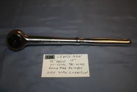 Vm-43176 Craftsman 10 1/4 Inch -vt- 43176 - 1/2 Drive Three Wing Round Head Ratchet U.s.a Vm-43176 Craftsman 10 1/4 Inch -vt- 43176 - 1/2 Drive Three Wing Round Head Ratchet U.s.a
