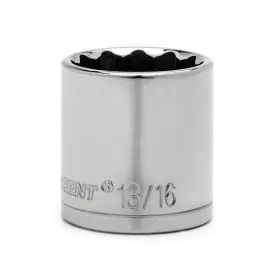 Cds25n Crescent 12 Point Standard Sae Sockets 3/8 Inches Dr Opening