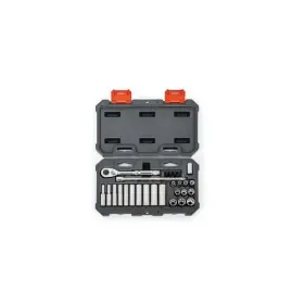 Csws3c Crescent 1/4 Inches Drive 6 Point Mechanics Tool Set 27 Pc