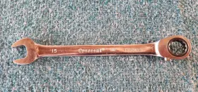 Frrm15 Crescent 15mm Reversible Ratcheting Combination Wrench Metric Taiwan