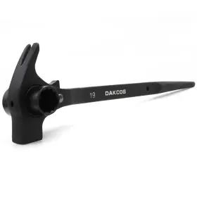 Dakcos 774696554337 Scaffold Ratchet 19mm X 22mm Multifunctional Spud Black