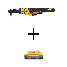 Dcf512bwdcbp520 Dewalt Atomic 20v Max Lithium-ion 1/2 Inch Cordless Ratchet With Powerstack 5.0