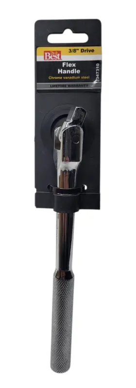 347310 Do It Best Flex Head Breaker Bar 3/8 Inch Break Over 8 Long New