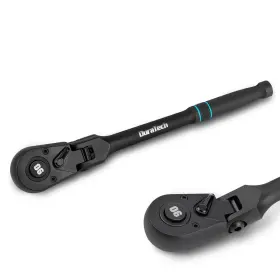 Duratech 401061 1/2-inch Drive Flex-head Ratchet 90-tooth Quick-release 1/2 Inch Black