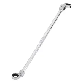Duratech 820909692072 12 13 Mm Extra Long Flex-head Ratcheting Wrench 13mm Silver