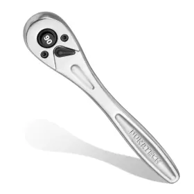 Dt401002 Duratech 1/4 Ratchet Handle 90-tooth Socket Wrench Reversible Inch