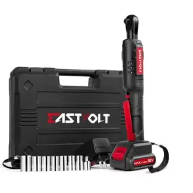 Eastvolt 758355689165 12v Cordless Electric Ratchet Wrench Set 3/8 Inch 35 Ft-lbs Power