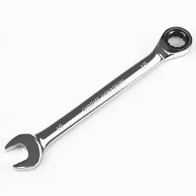9709 Egofine 10mm Ratchet Wrench Ratcheting Combination Silver