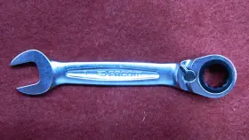 467s Facom 9mm Stubby Ratcheting Reversible Combination Wrench