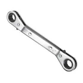 Fipux 639664457518 Reversible Ratcheting Wrench 1/2 Inch X 9/16 Offset Double Box End Cr-v
