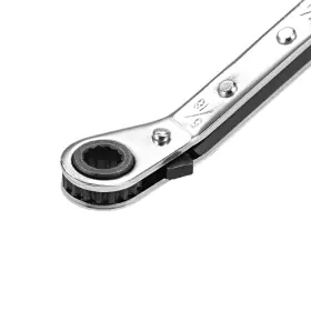Fixinairp 617662628987 1/4 Inch X5/16 Reversible Ratcheting Wrench Offset Double Box End Cr-v For Repairs
