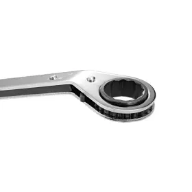 Fixinairp 617662629069 11/16 Inch X7/8 Reversible Ratcheting Wrench Offset Double Box End Cr-v For Repair