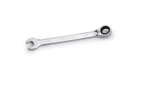 Flzosper 713238 7/16-inch Sae Reversible Geared Wrench Box End Head 7/16 Silver