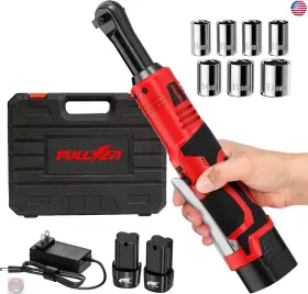 Frw101-001a Fullyea Electric Ratchet Wrench Set 550 Rpm Cordless 3/8 Inch 18v Power