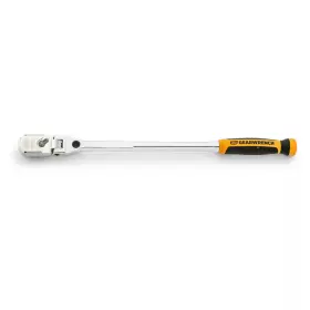 Gearwrench 445045897803 1/2 Inch Drive 120xp Dual Material Handle Locking Flex Head Ratchet 19