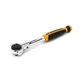 81224 Gearwrench 1/4 Inch Drive 72-tooth Cushion Grip Roto Ratchet