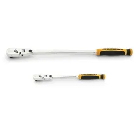 Gearwrench 81381 120xp 1/4 Inch And 3/8 Drive Flex Head Ratchet 2 Pieces
