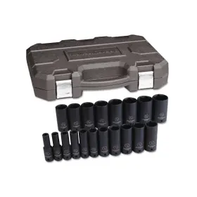 84934n Gearwrench Impact Socket Set 1/2 Inches Dr 6-point Sae