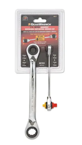85227 Gearwrench Quadbox Reversible 8mm X 10mm 12mm 13mm 16mm 17mm 18mm 19mm