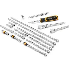 89075 Gearwrench 1/4 Inch Drive 84-tooth Ratchet And Tool Accessory Set 18-piece