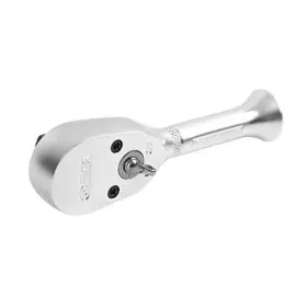 22910 Great Neck Saw 3/8 Inch Drive Stubby Ratchet 4 Handle 36-tooth Gear