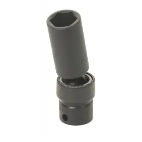 1012ud Grey Pneumatic 3/8 Inch Drive X Deep Universal Impact Socket Chrome