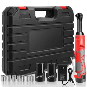 132266-5348-1133281422 Gyzj Cordless Electric Ratchet Wrench 3/8 Inch 18v 3/8inch Red
