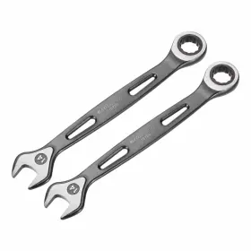 Hta250716hh000271 Harfington 2pcs Ratcheting Combination Wrench 14mm Metric 12 Point Cr-v