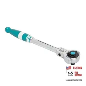 Hub Technology Co. Ltd. 850052922269 3/8 Inch Drive 90-tooth Swivel Head Ratchet Dr. Aluminum
