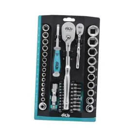 Akm032-u Hub Technology Co. Ltd. 66pc 1/4 Inch And 1/2 Dr. Socket Set 90 Dr 90t