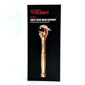 2053 Hyper Tough 3 In 1 Gold Pear Head Ratchet Nib Tone