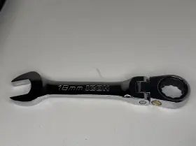 Wrstfm18 Icon Pro Stubby Flex Metric Ratcheting Wrench 18mm 6.3/4 Inch Long