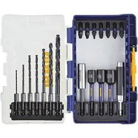 Vsg-iwaf1319 Irwin Vise-grip Iwaf1319 19pc Impact Screwdriving Bit Set 3 Count