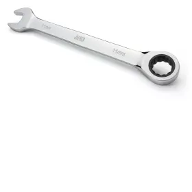 Rw11mm-ind Jaeger 11 Mm Ratchet Combination Wrench With Polished Mirror Finish