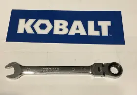 80909 Kobalt 15mm Metric Flexible Head Ratcheting Wrench